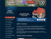 Tablet Screenshot of amdfimobiliare.ro